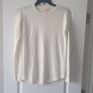 Sweet Romeo Ivory Knit Sweater